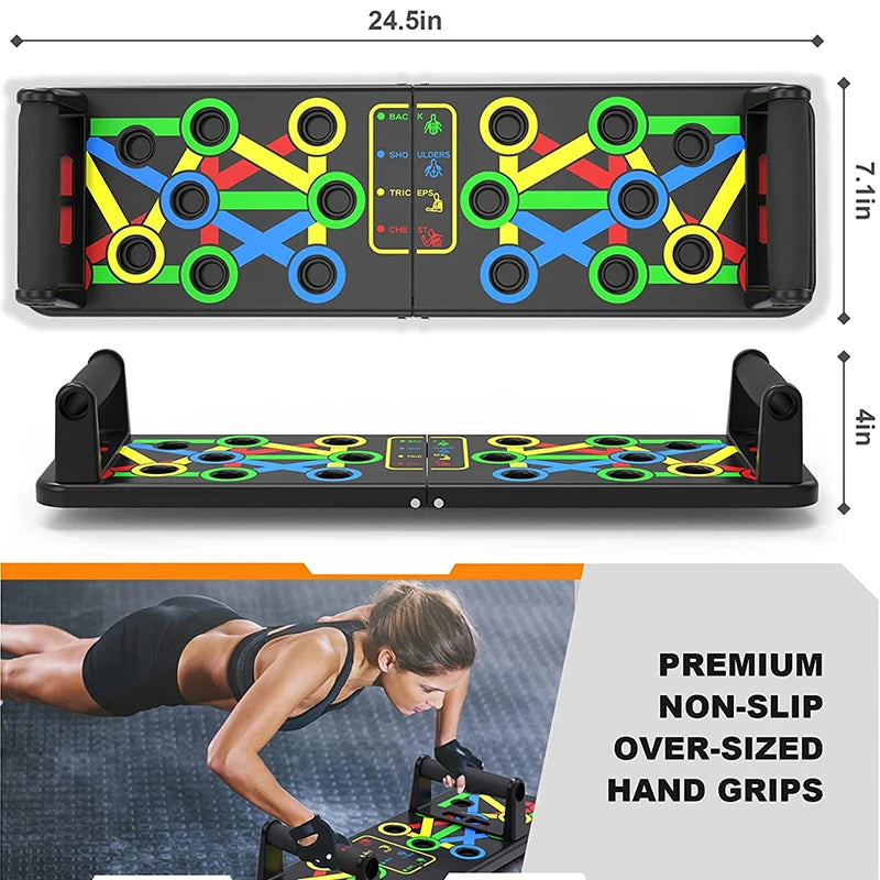 PushBoard brings the whole gym experience home