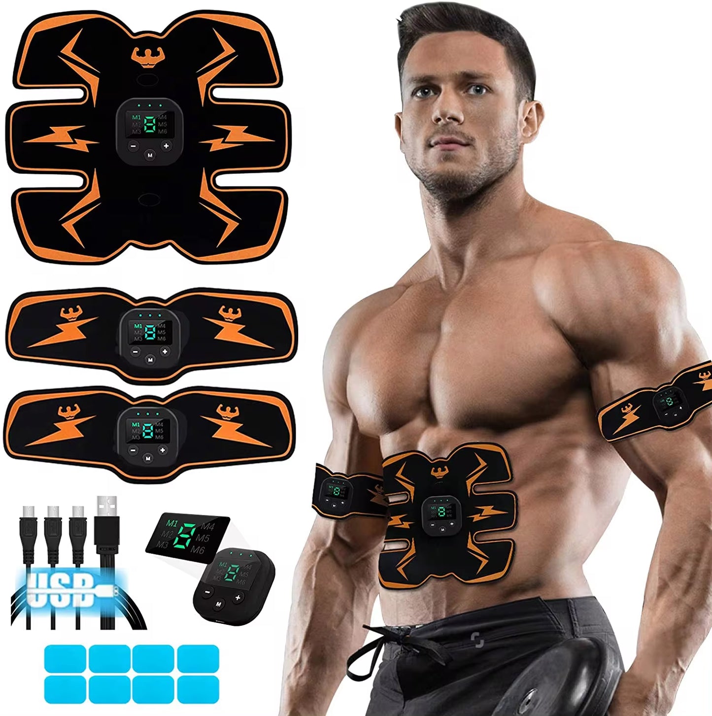 Wireless EMS Muscle Stimulator for Abdominal Training and Body Slimming (Ultimate edition)