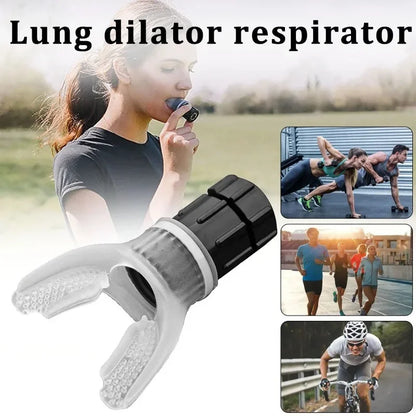 Sports Breathing Trainer - Enhance Your Lung Capacity with This Fitness Respirator Mouthpiece!